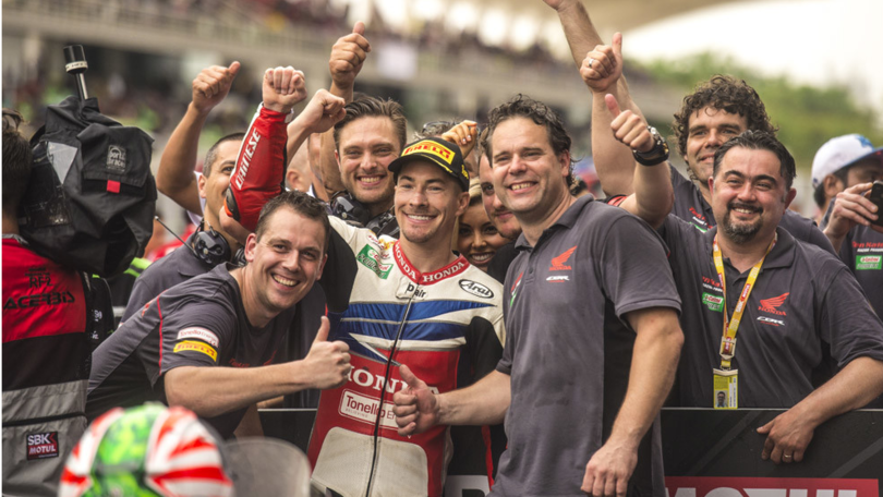Nicky Hayden, emozioni da Superbike