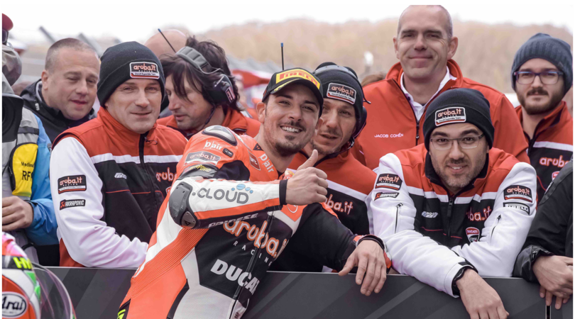 Giugliano, podio per il morale e per la firma