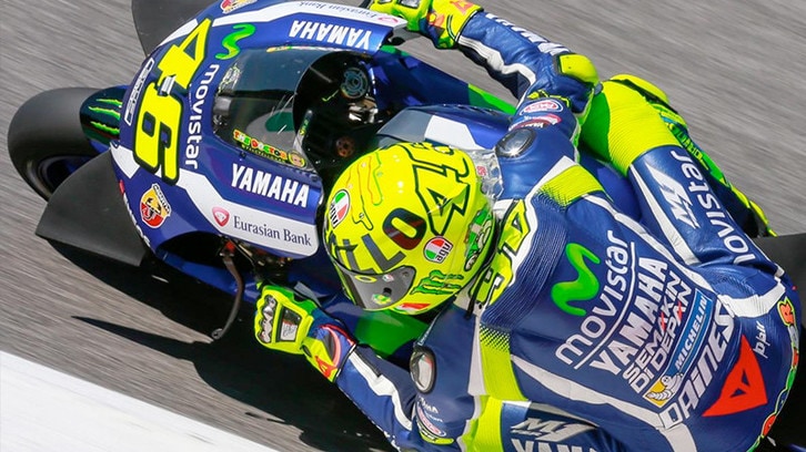 Valentino Rossi in pole al Mugello