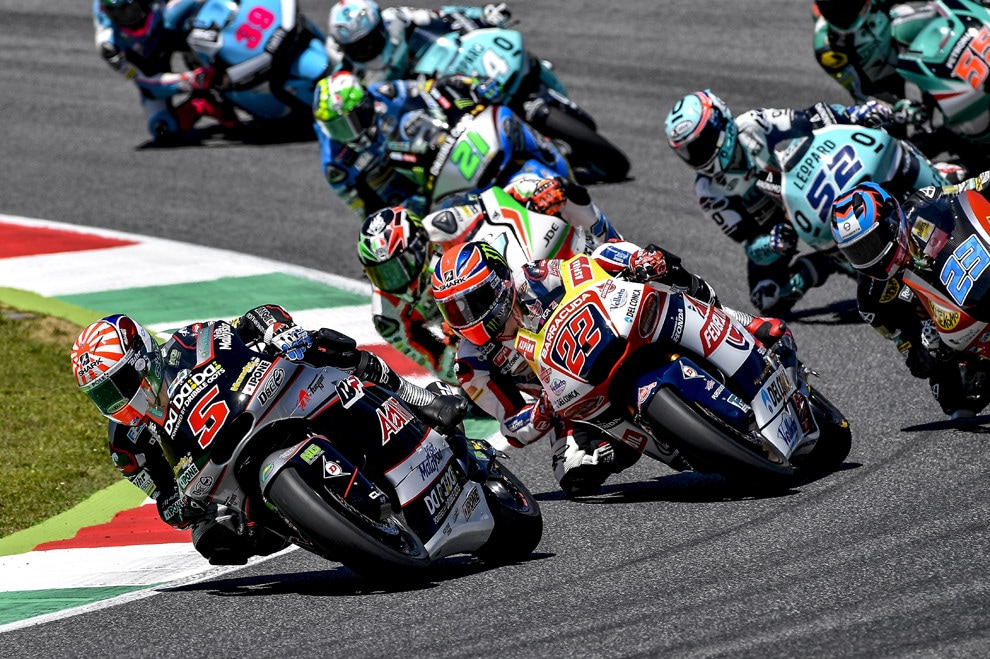Zarco e quello “squillo” a Lowes e Rins…