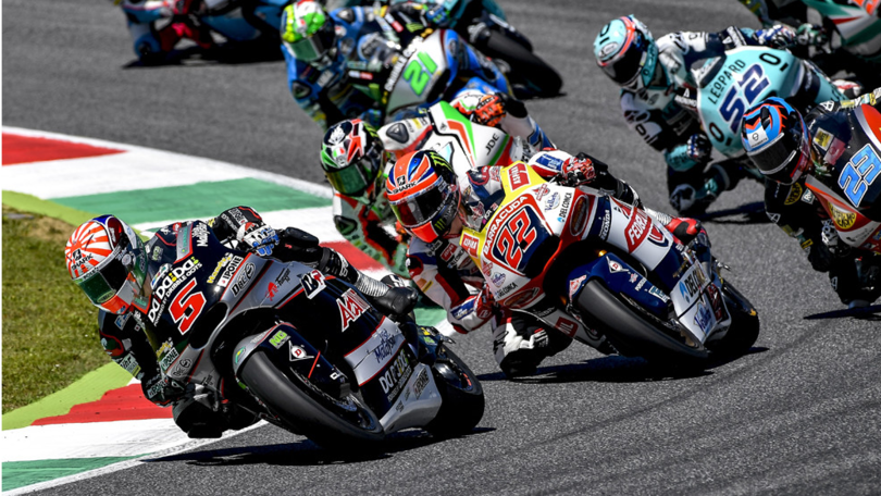 Zarco e quello “squillo” a Lowes e Rins…