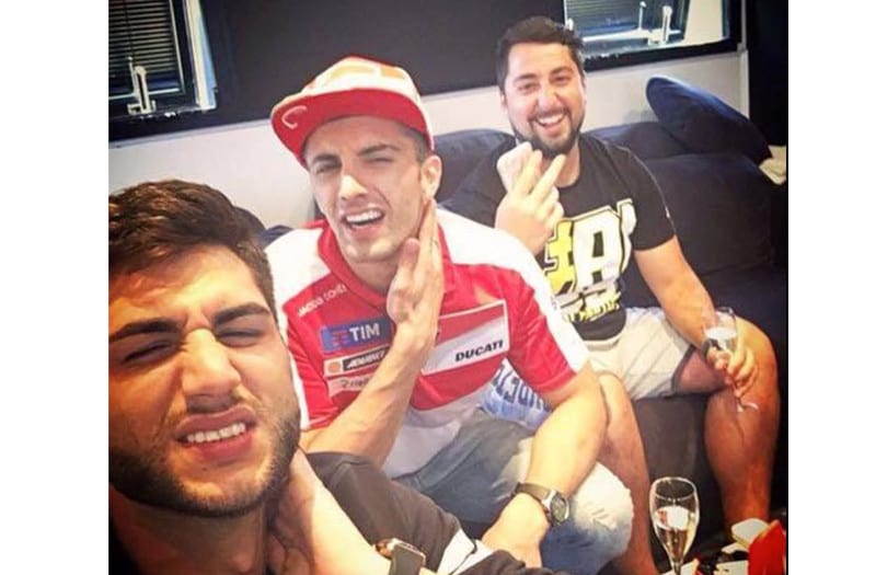 Iannone e lo sfottò a Dovizioso