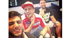 Iannone e lo sfottò a Dovizioso