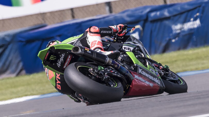 SBK Donington, Superpole: Sykes record, Savadori terzo