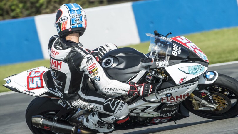 STK Donington, qualifiche: De Rosa, ancora lui