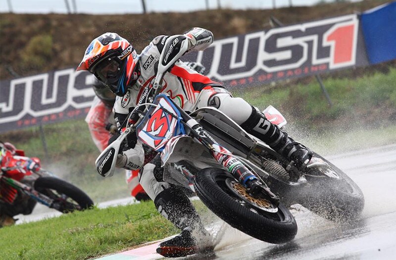 Biaggi si mette in gioco in supermotard e si piazza quinto