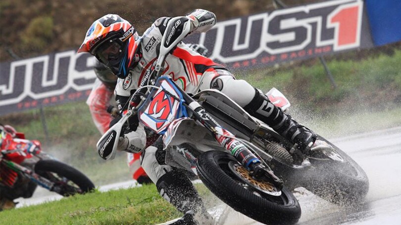 Biaggi si mette in gioco in supermotard e si piazza quinto