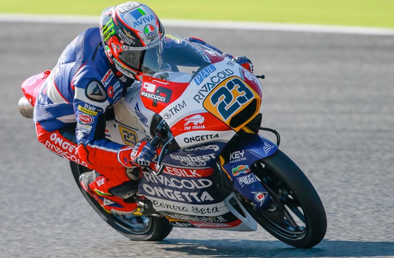 Moto3, Catalogna: Antonelli leader nelle prime libere