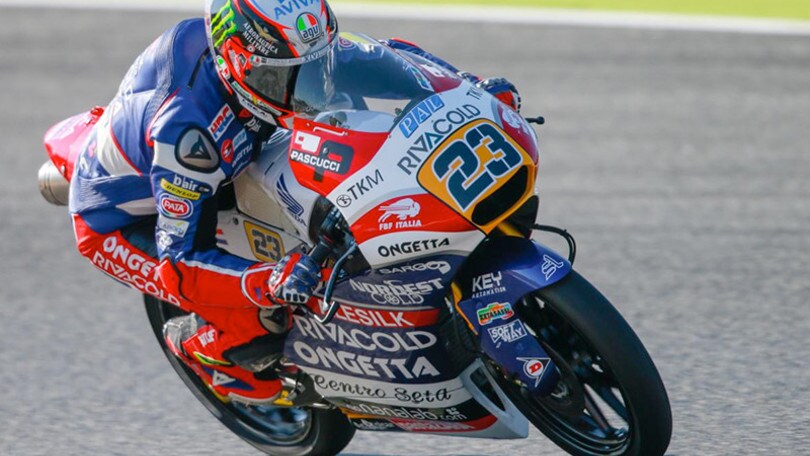 Moto3, Catalogna: Antonelli leader nelle prime libere