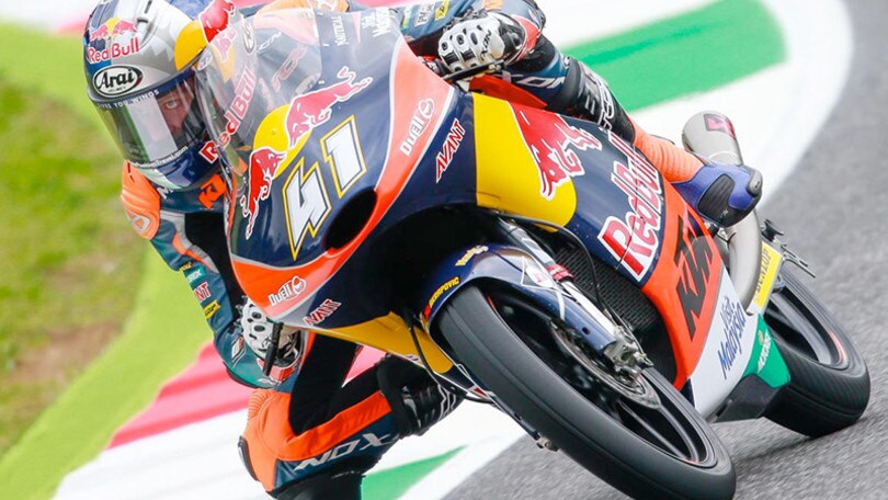 Moto3 Catalogna, Binder scatterà in pole position