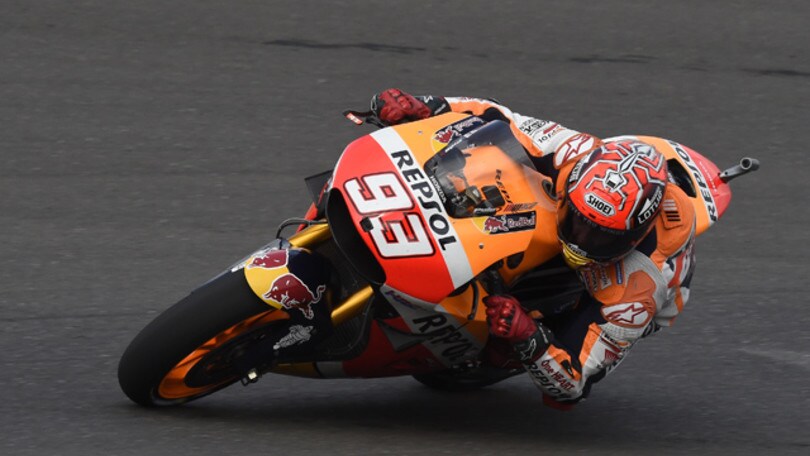 MotoGP Catalogna, Marquez in pole