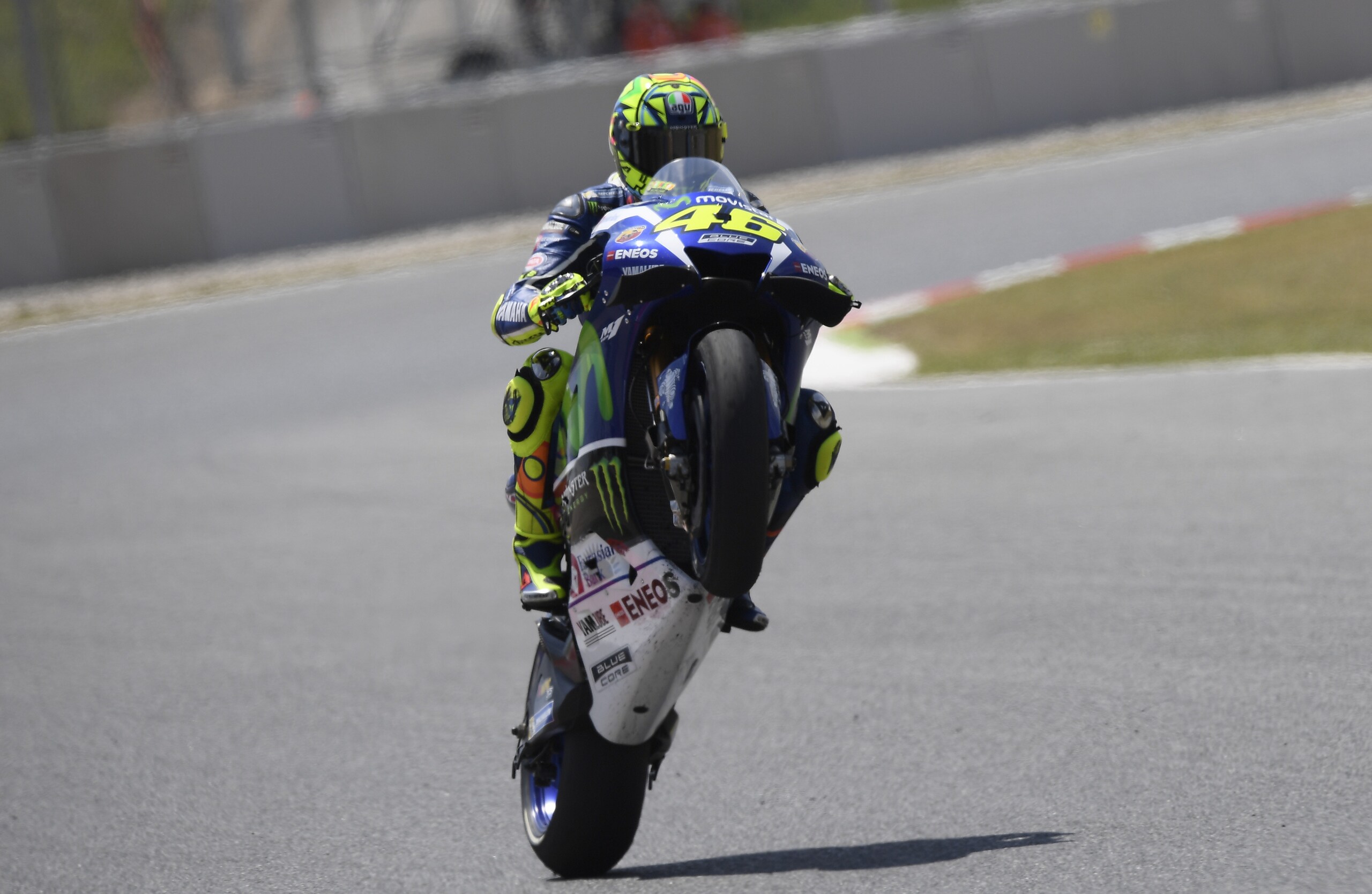 MotoGP Catalogna, Rossi davanti a tutti
