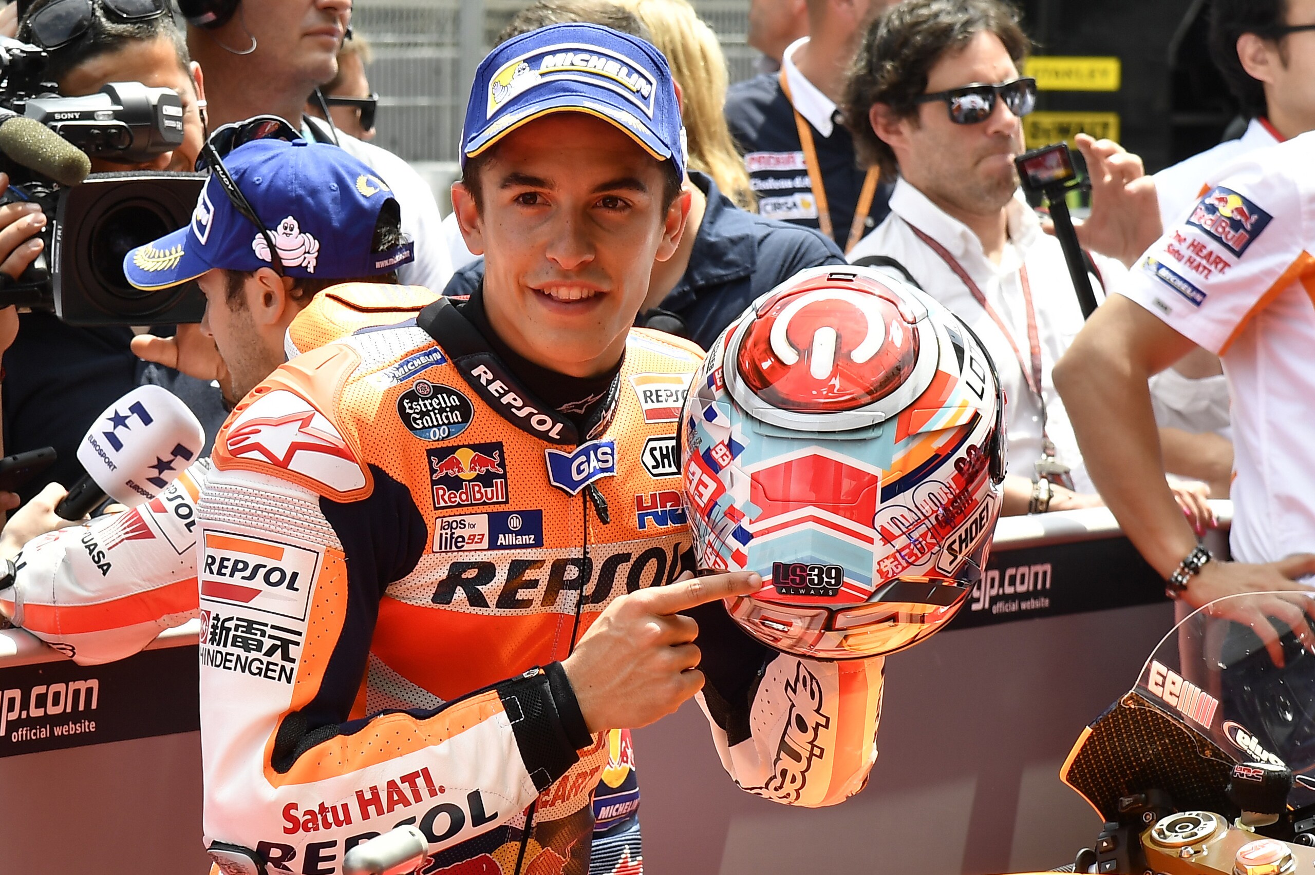 MotoGP Catalogna, Marquez "Ho preferito non rischiare"
