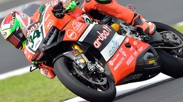 SBK, Misano: Test positivi per Giugliano e Davies