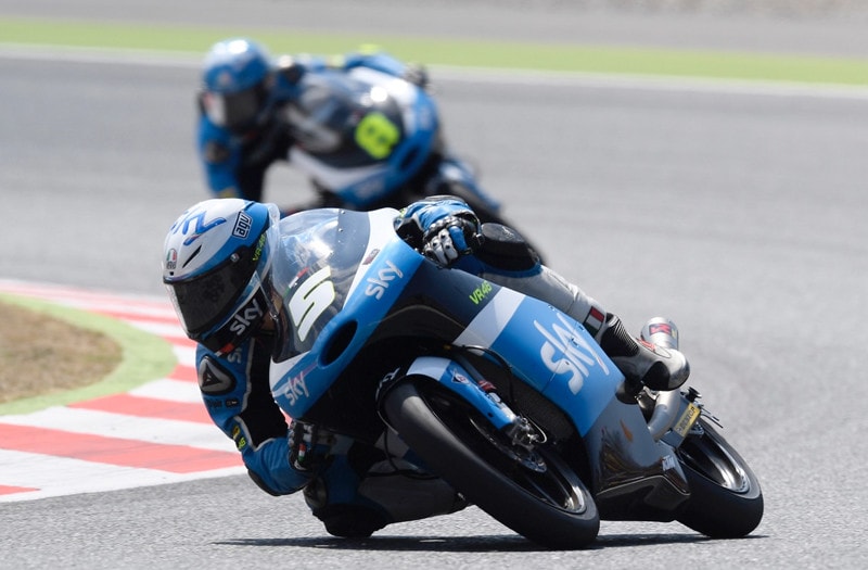 Moto3 GP Catalogna, Fenati: "Peccato per il podio"