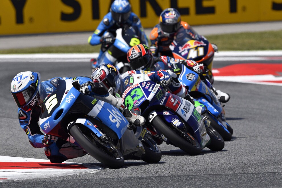 Moto3: Binder e Navarro in fuga. I nostri? In affanno