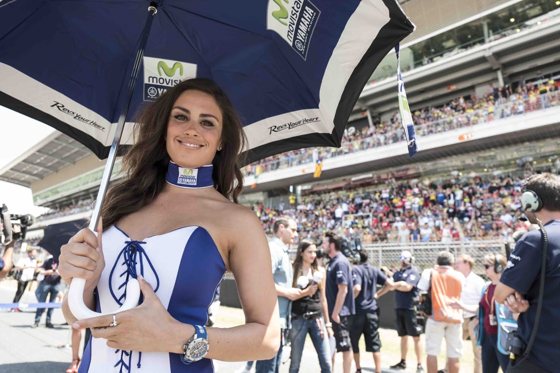 Sexy MotoGP: le ragazze più belle del paddock di Barcellona