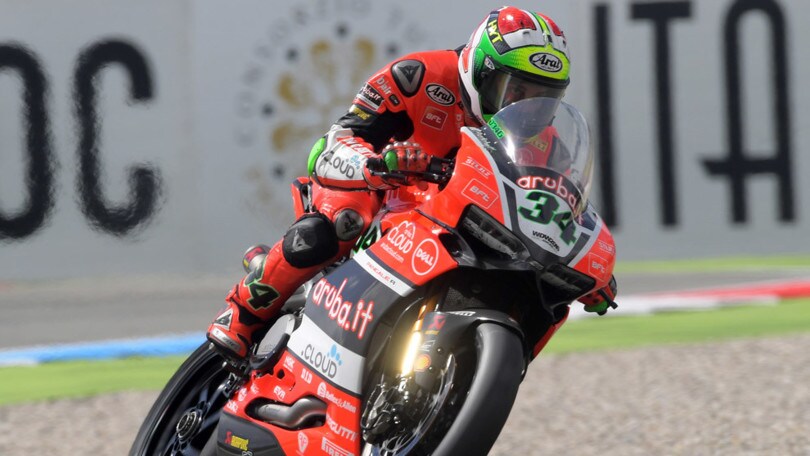 SBK Misano, libere1: Giugliano davanti a tutti