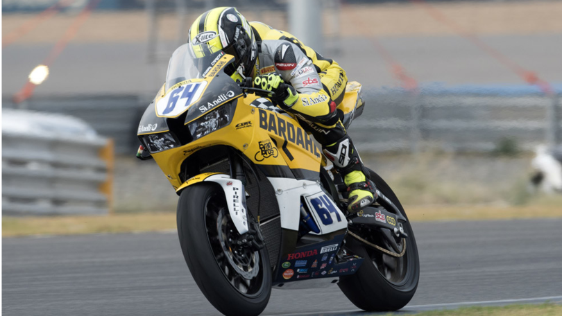 SS Misano, Superpole: Caricasulo è grande