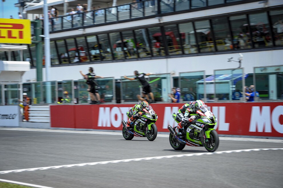 SBK Misano, gara1: Rea torna a vincere