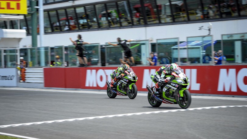 SBK Misano, gara1: Rea torna a vincere