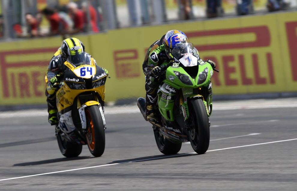 SS Misano, gara: vince Sofuoglu ma che Caricasulo!