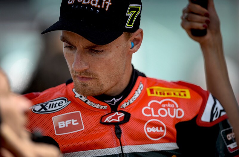 SBK Misano, Davies: "Non ero al limite"