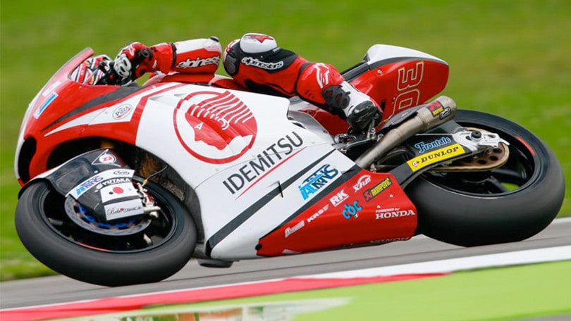 Moto2 Assen, Nakagami leader in FP1