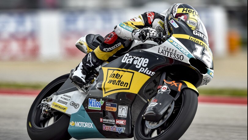 Moto2 Assen, libere2: Luthi al top, Morbidelli 5° e migliore dei nostri