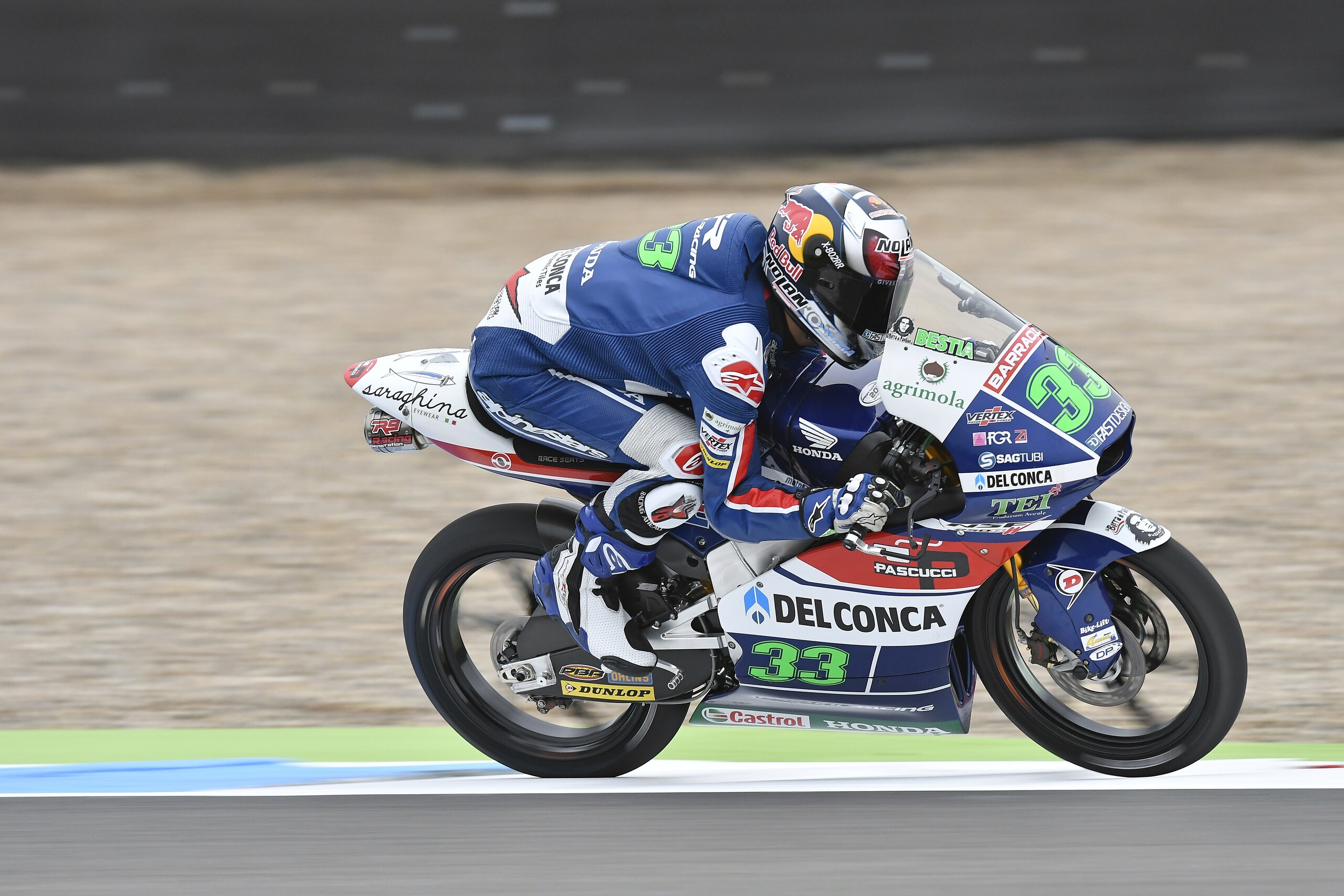 Moto3 Assen: Bastianini in pole position. Solo italiani in prima fila