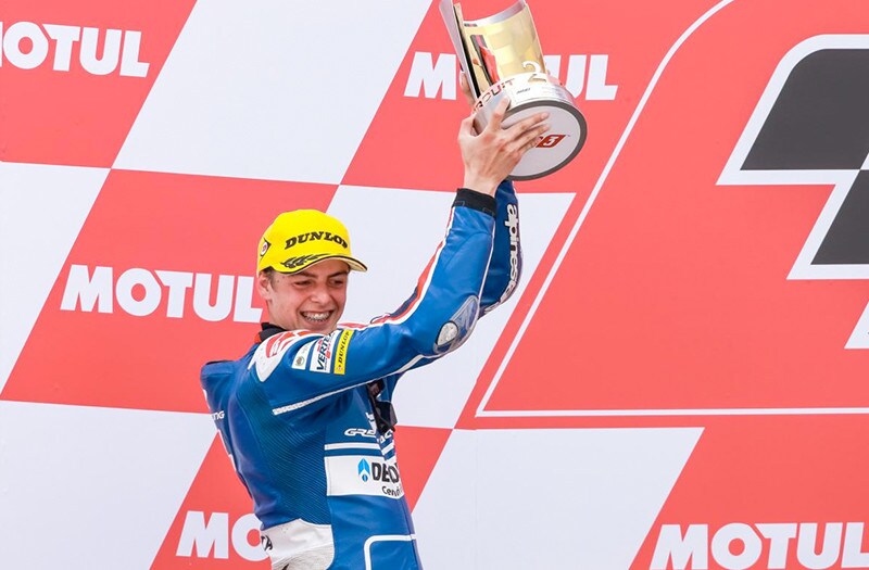 Moto3 Assen, Di Giannantonio: "All'ultimo giro ho attaccato..."