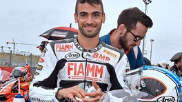 De Rosa in SBK a Laguna Seca