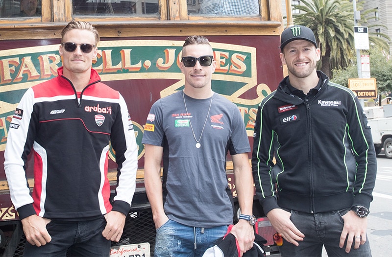 La Superbike sbarca a San Francisco e incontra i fan