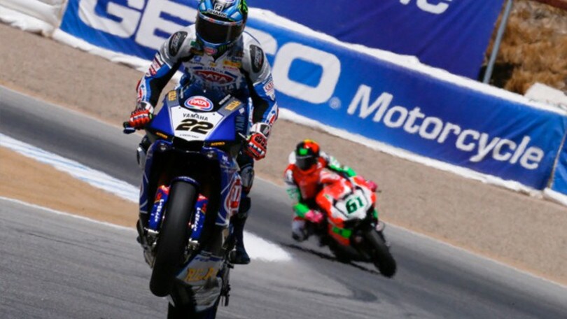SBK Laguna Seca: Alex Lowes comanda nelle prime libere