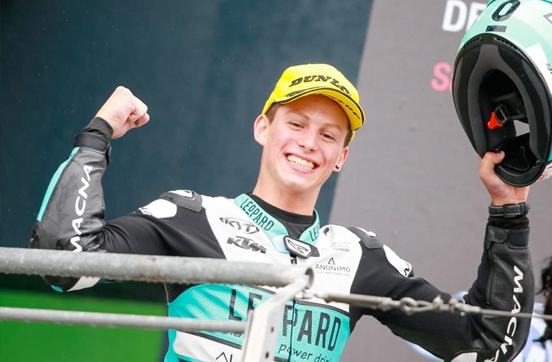 Moto3 Germania: il primo podio di Locatelli