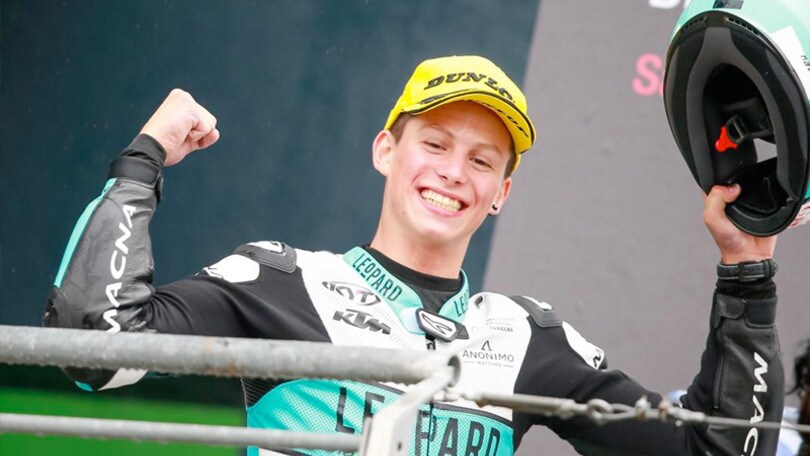 Moto3 Germania: il primo podio di Locatelli