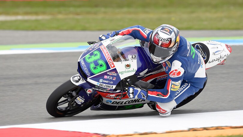 Moto3 test Brno, Bastianini: "Bello tornare sull'asciutto!"