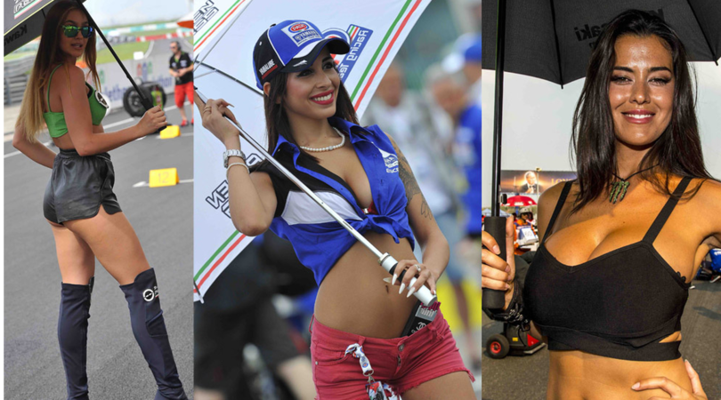 Superbike “sexy”: le umbrella girls più belle di metà stagione