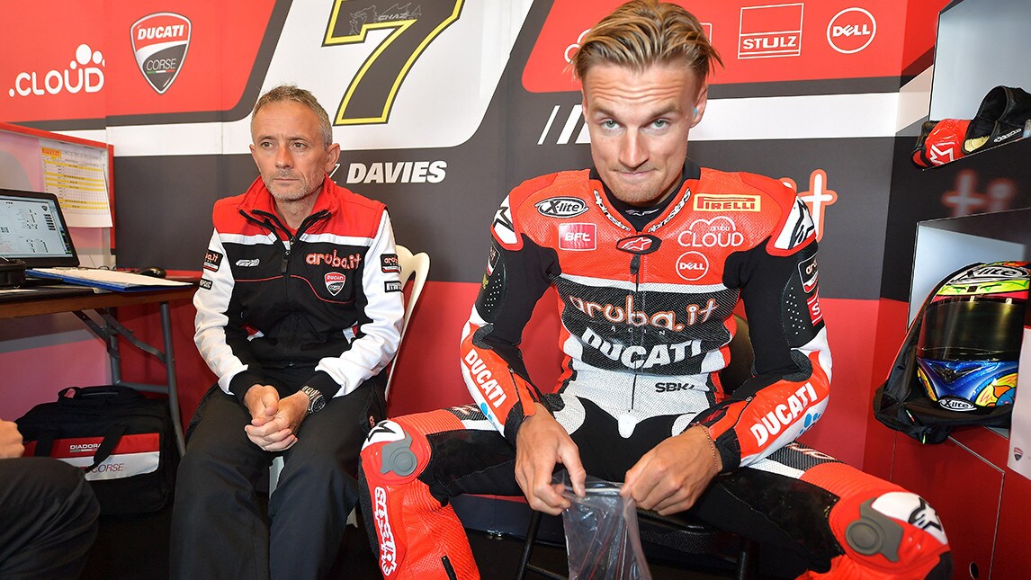 SBK, Davies: "In Ducati con cuore e passione"