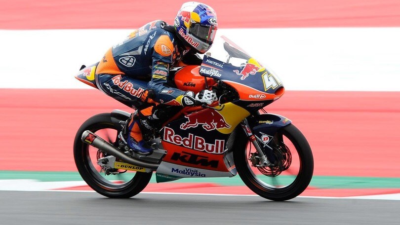 Moto3 Austria, Binder si prende anche le FP3