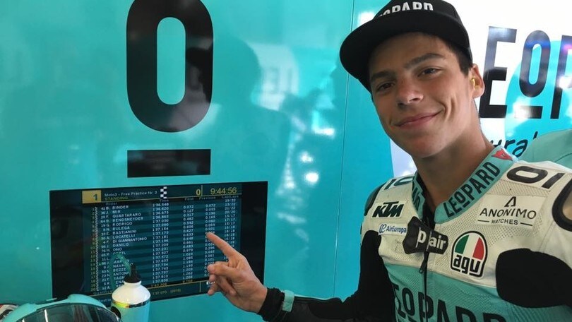 Moto3 Austria, Binder beffato, la pole è di Mir