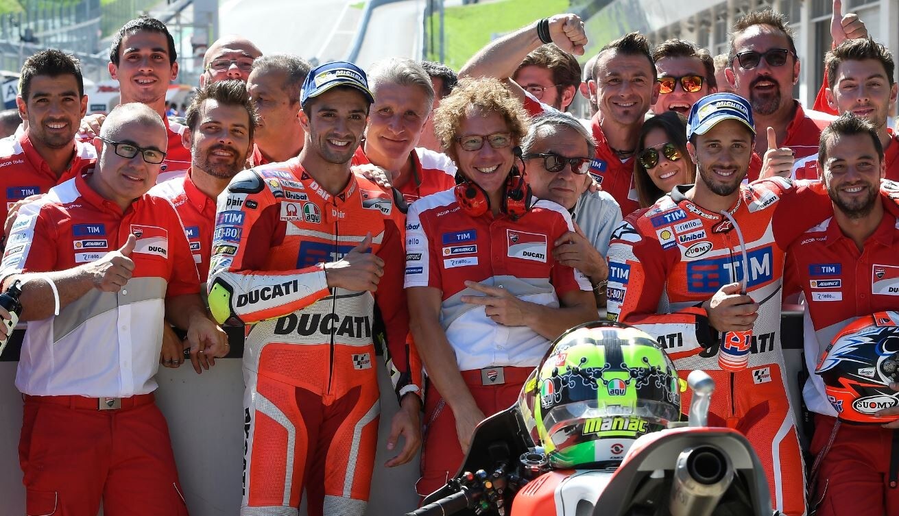 MotoGP Austria, trionfo Iannone, storica doppietta Ducati