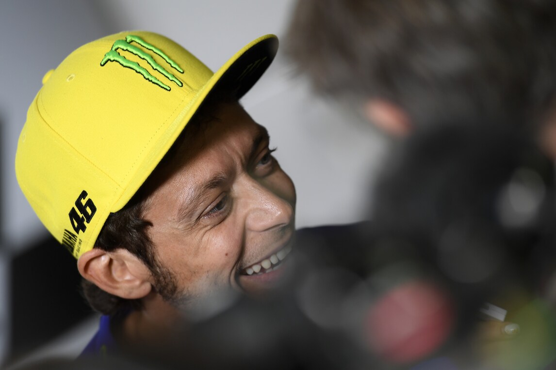 Rossi: “Non male, devo migliorare in staccata”