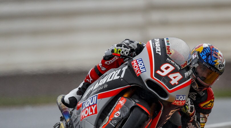 Moto2 Brno: Folger, l'uomo della pioggia