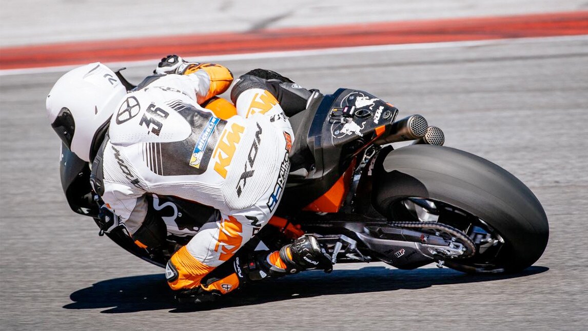 MotoGP, Test KTM, Kallio: "Ho portato la moto al limite"