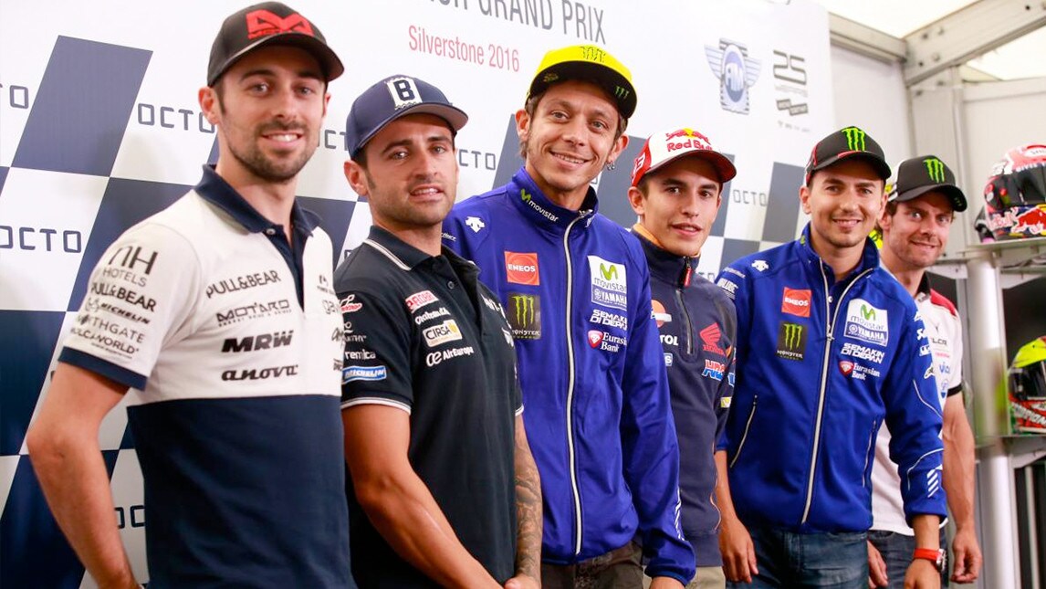 MotoGP Inghilterra: La conferenza dei piloti