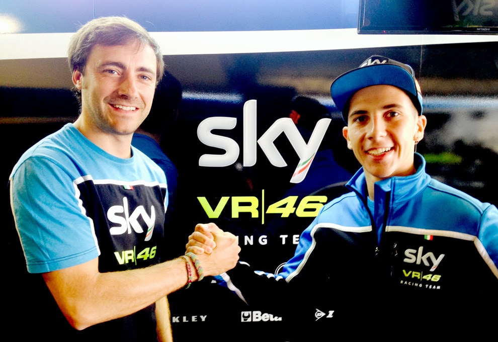 Andrea Migno rinnova con lo Sky Racing Team VR46