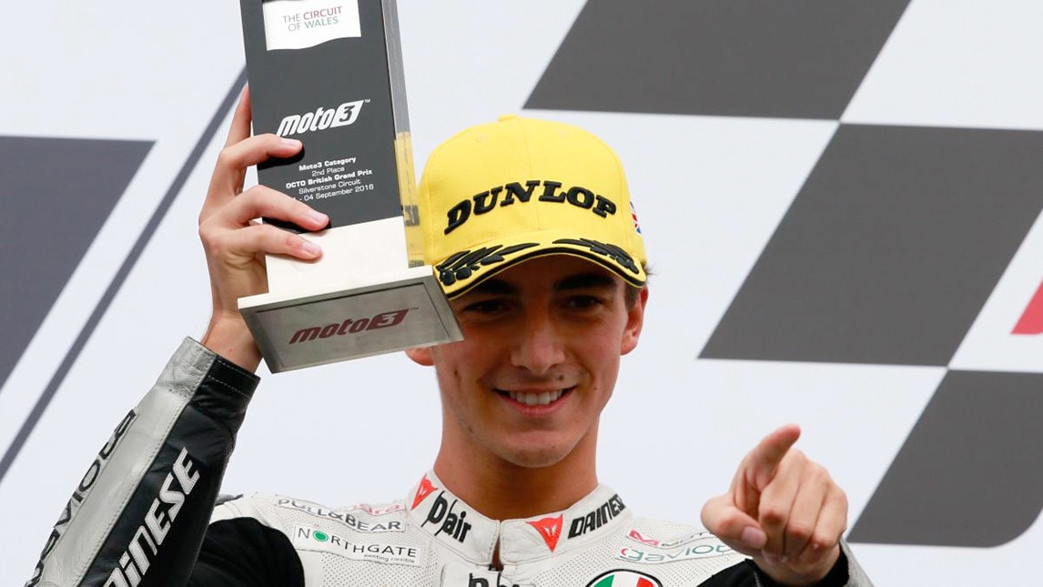 Moto3 Silvestone: Bagnaia e Manzi da applausi