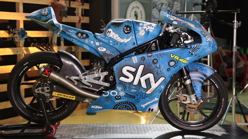 Moto3, Sky VR46 a Misano con livrea "street"