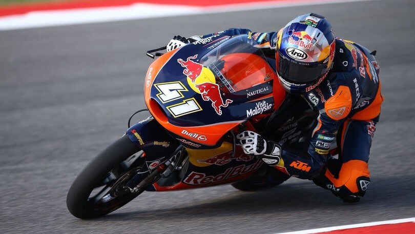 Moto3 Misano, Binder la spunta su Bastianini e prende il largo